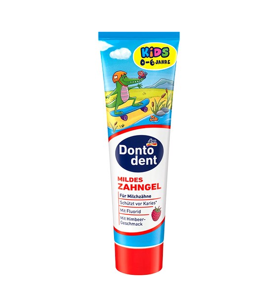 Dontodent Mildes Himbeer Pasta 0-6 lat 100ml