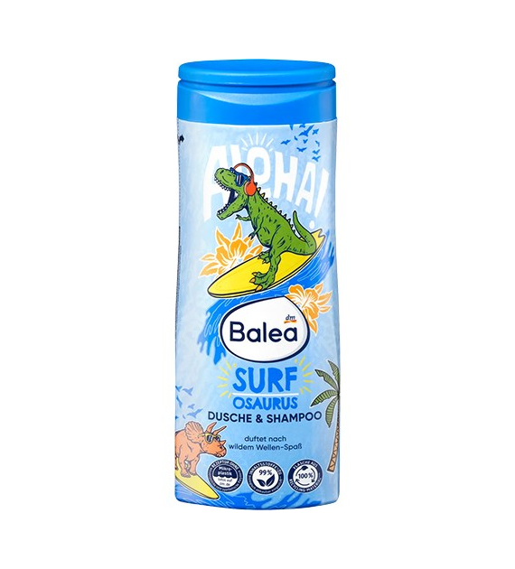 Balea Surfosaurus Dusche & Shampoo 300ml
