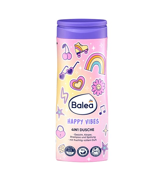 Balea Happy Vibes 4in1 Dusche Gel 300ml