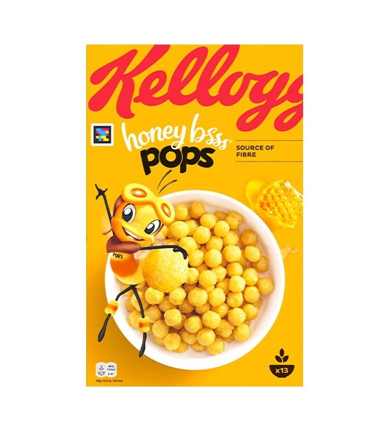 Kellogg's Honey Bsss Pops Płatki 400g