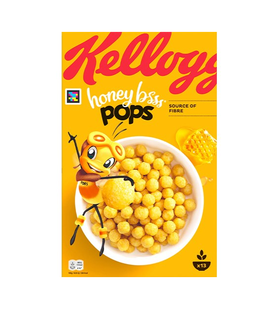 Kellogg's Honey Bsss Pops Płatki 400g