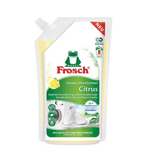Frosch Sneaker-Waschmittel Citrus 8p 480ml