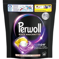 Perwoll Renew All-in-1 Caps Black 40p 540g