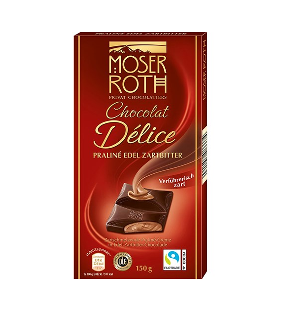 Moser Roth Delice Praline 50% Zart Czekolada 150g