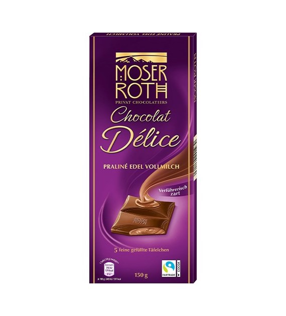 Moser Roth Delice Praline Vollmilch Czekolada 150g