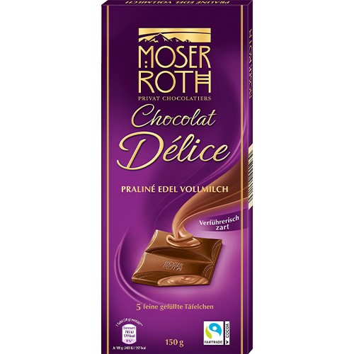 Moser Roth Delice Praline Vollmilch Czekolada 150g