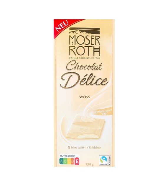 Moser Roth Delice Praline Weiss Czekolada 150g