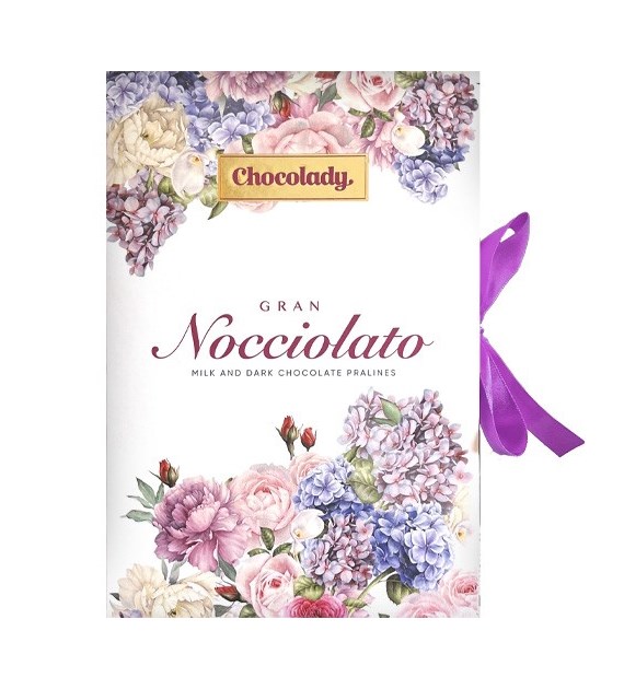 Chocolady Nocciolato Book Praliny 150g