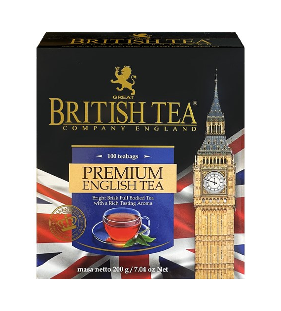 British Tea Premium English Tea Torebk 100szt 200g