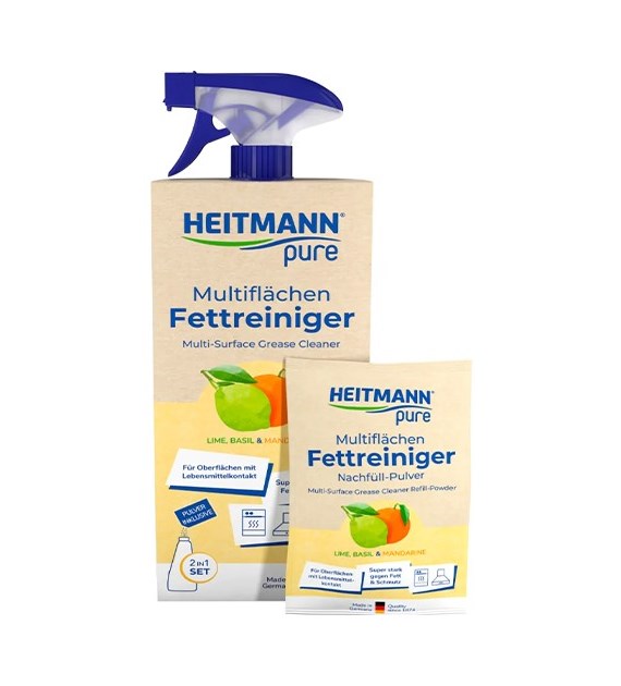 Heitmann Pure Fettreiniger Lime Proszek 25g+SET