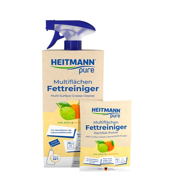 Heitmann Pure Fettreiniger Lime Proszek 25g+SET