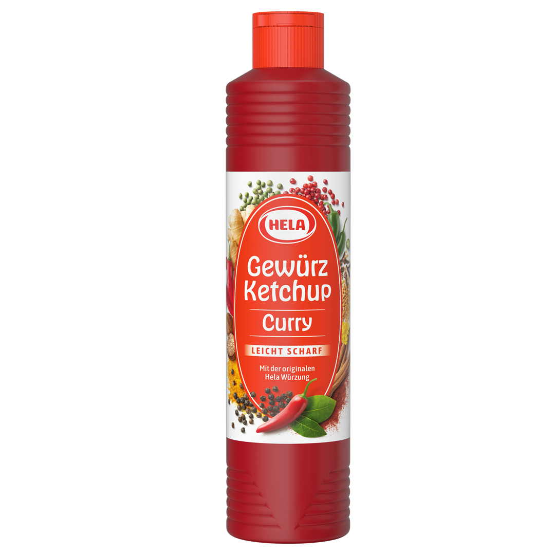 Hela Curry Leicht Scharf Ketchup 800ml