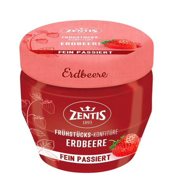 Zentis Erdbeere Truskawka Fein Dżem 230g