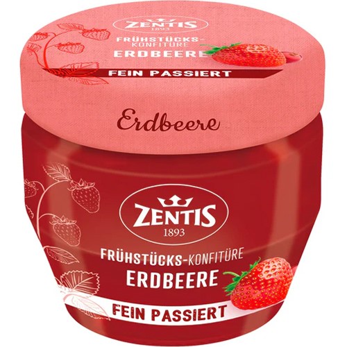 Zentis Erdbeere Truskawka Fein Dzem 230g