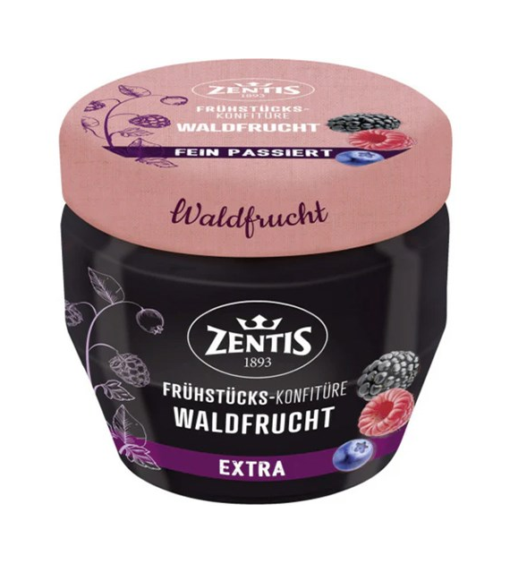 Zentis Waldfrucht Owoce Leśne Extra Dżem 230g