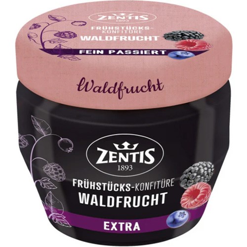 Zentis Waldfrucht Owoce Leśne Extra Dżem 230g