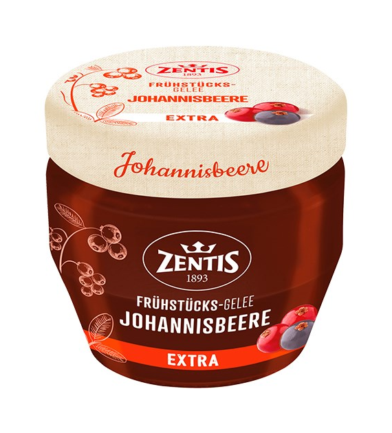 Zentis Johannisbeere Porzeczka Dżem 230g
