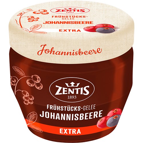 Zentis Johannisbeere Porzeczka Dżem 230g