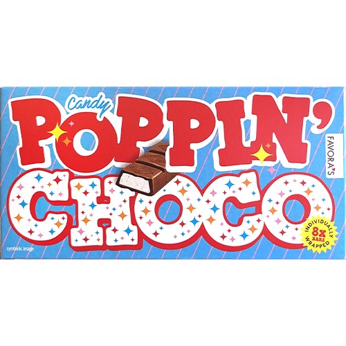 Favora's Candy Poppin' Choco Czekolada 96g