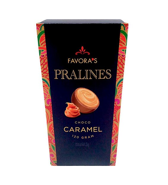 Favora's Pralines Choco Caramel 120g