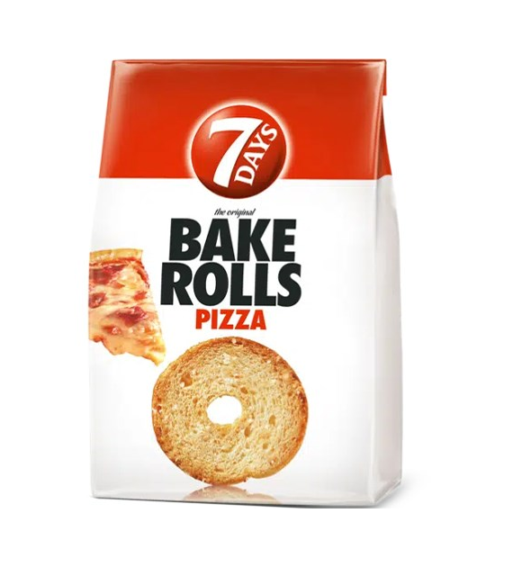 7 Days Bake Rolls Pizza Chrupki 80g