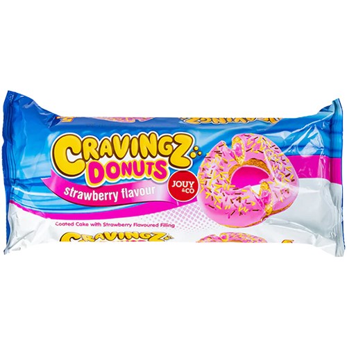 Jouy&Co Cravingz Donuts Strawberry 5szt 200g