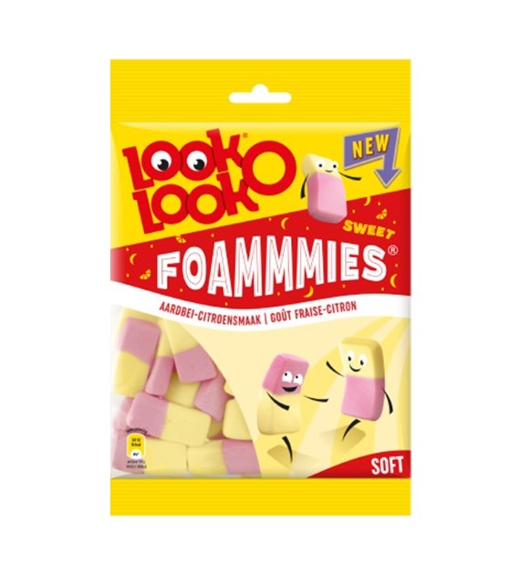 Look-O-Look Foammmies Aardbei Truskawka 180g