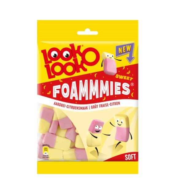 Look-O-Look Foammmies Aardbei Truskawka 180g