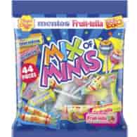 Mix of Minis Chupa/Mentos/Fruittella/Look 410g