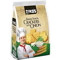 Ziko's Baked Snack Crackers with Onion 100g