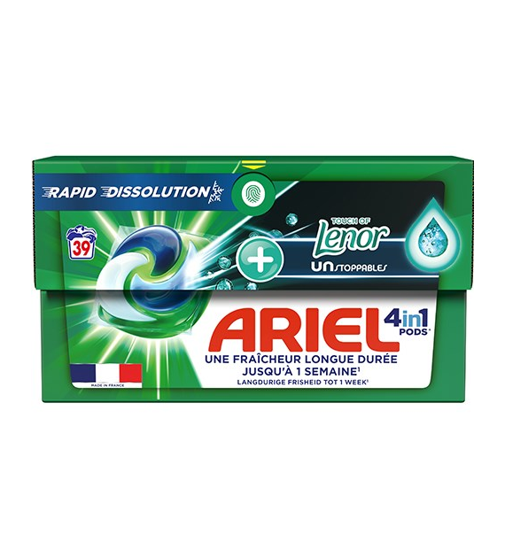 Ariel 4in1 Pods Touch of Lenor 39p 838g