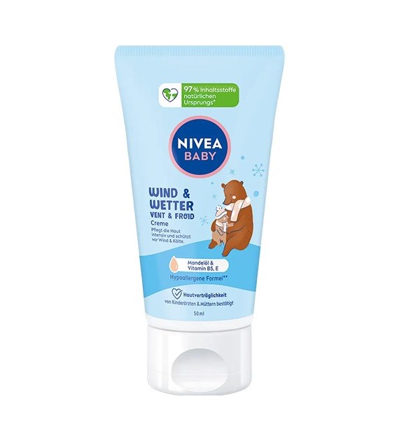 Nivea Baby Wind & Wetter Creme Krem 50ml