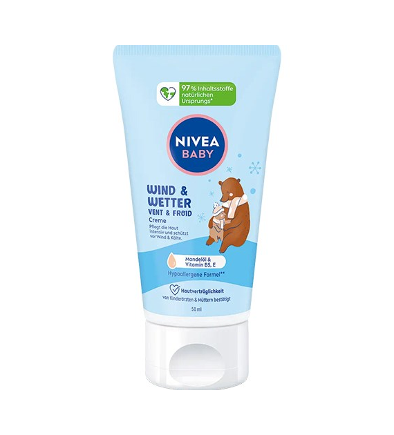 Nivea Baby Wind & Wetter Creme Krem 50ml