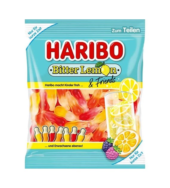 Haribo Bitter Lemon & Friends 160g