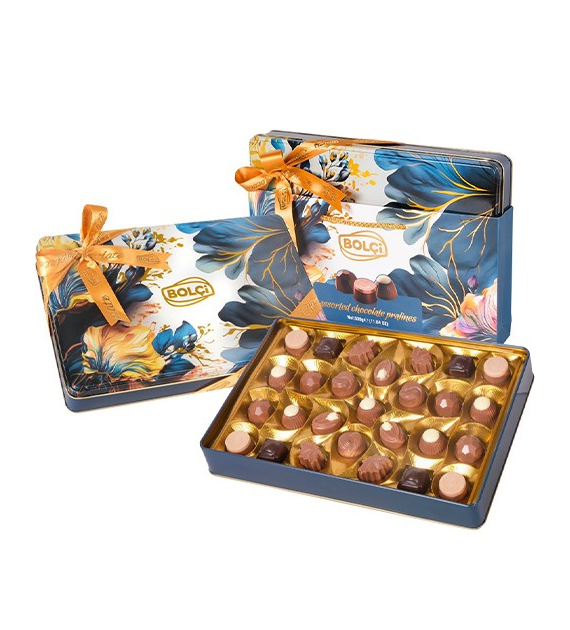 Bolci Assorted Chocolate Pralines Niebieskie 330g