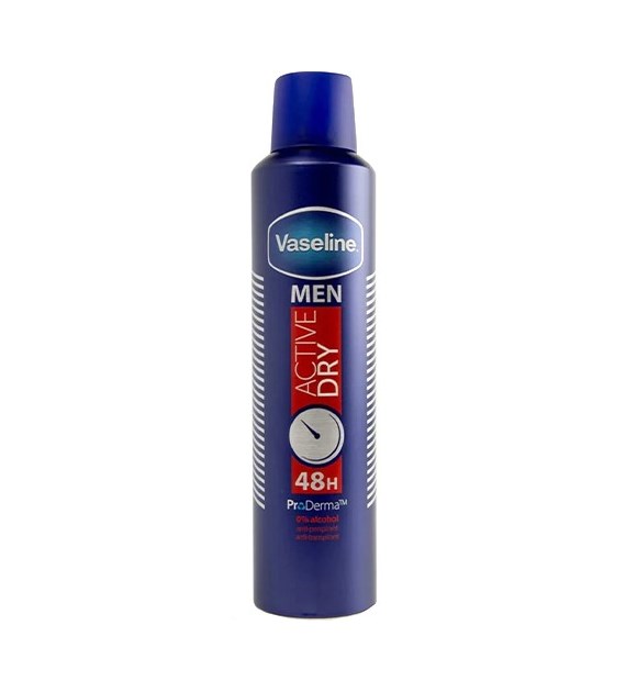 Vaseline Men Active Dry Deo 250ml