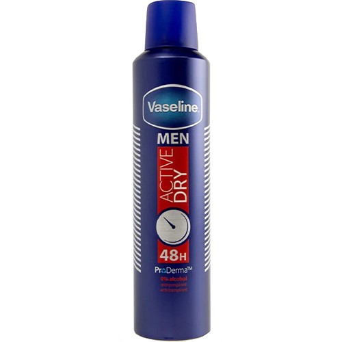 Vaseline Men Active Dry Deo 250ml