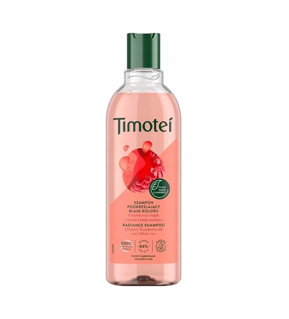 Timotei Maliny Biała Herbata Szampon 400ml