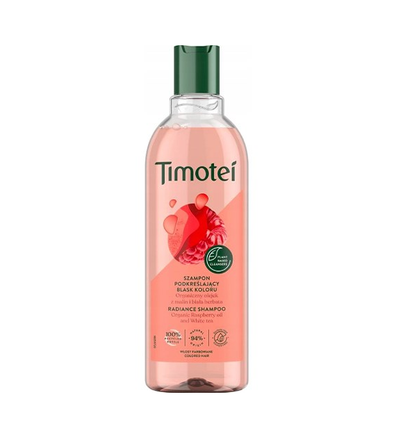 Timotei Maliny Biała Herbata Szampon 400ml