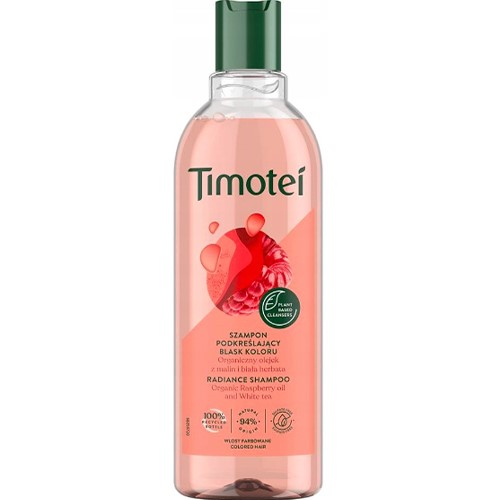 Timotei Maliny Biała Herbata Szampon 400ml