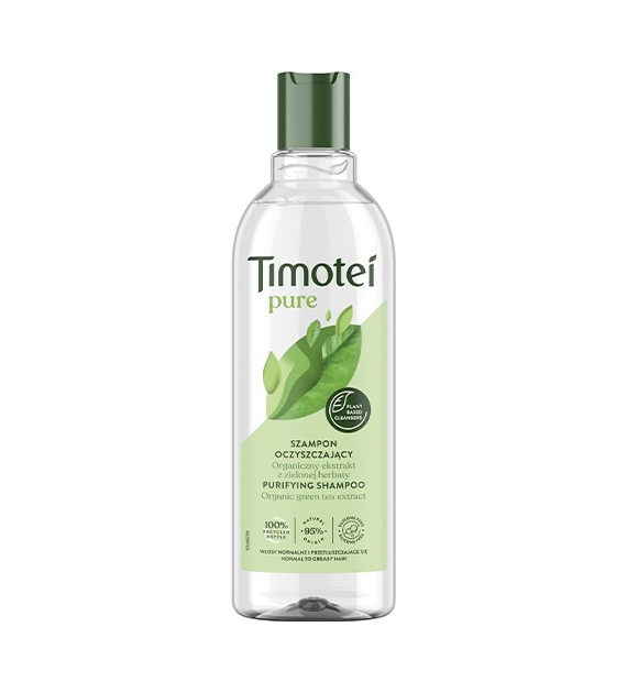 Timotei Ekstrakt z Zielonej Herbaty Szampon 400ml