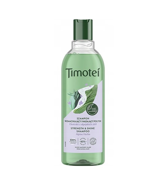 Timotei Ekstrakt z Alpejskich Ziół Szampon 400ml