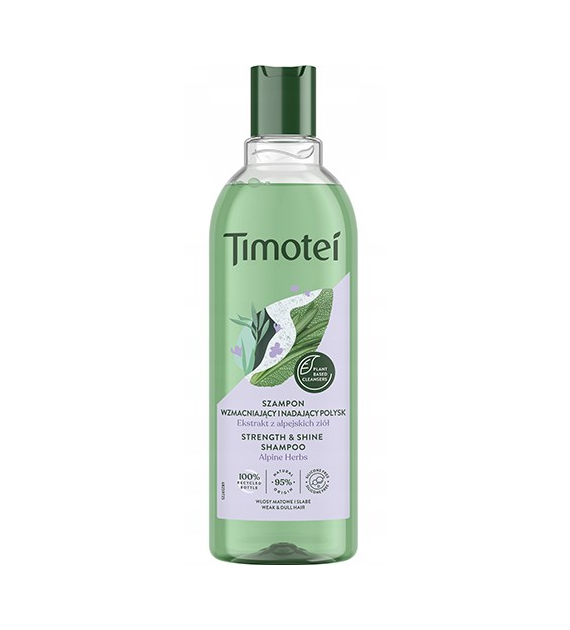 Timotei Ekstrakt z Alpejskich Ziół Szampon 400ml