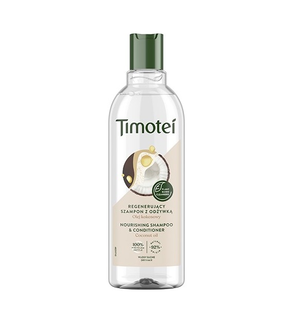 Timotei Olej Kokosowy Szampon z Odżywką 400ml