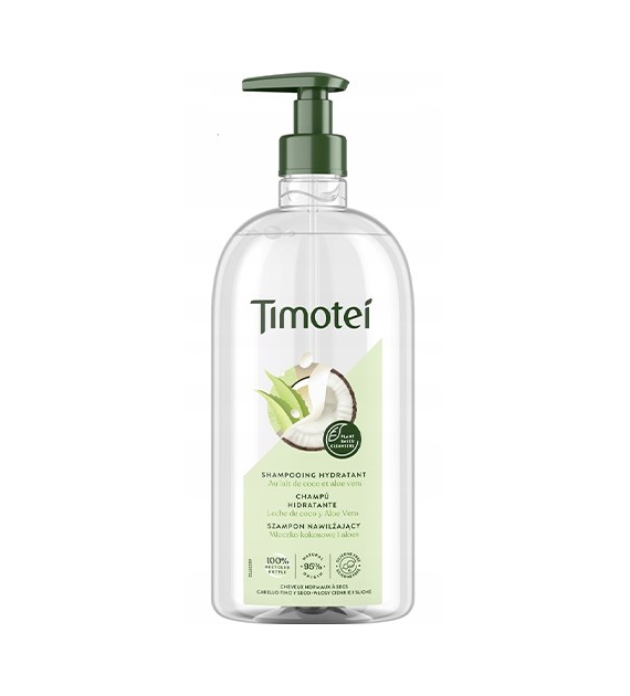 Timotei Mleczko Kokosowe i Aloes Szampon 750ml