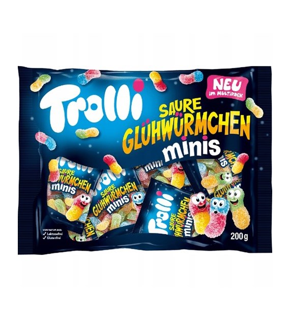 Trolli Saure Gluhwurmchen Minis 200g
