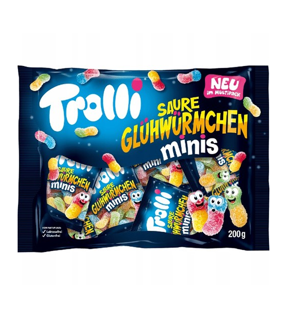 Trolli Saure Gluhwurmchen Minis 200g