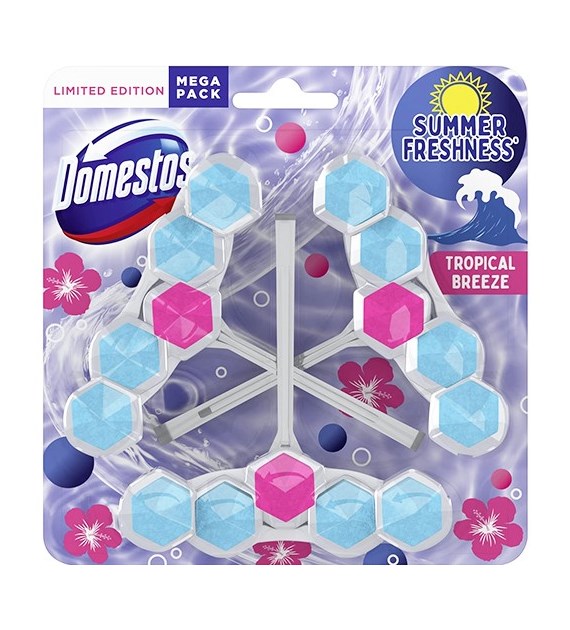 Domestos Tropical Breeze WC Zawieszka 3x55g