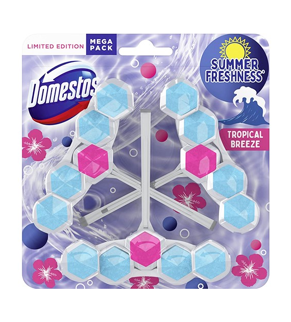 Domestos Tropical Breeze WC Zawieszka 3x55g