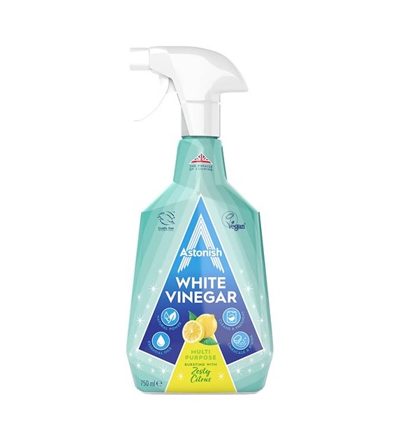 Astonish White Vinegar Zesty Citrus Spr 750ml
